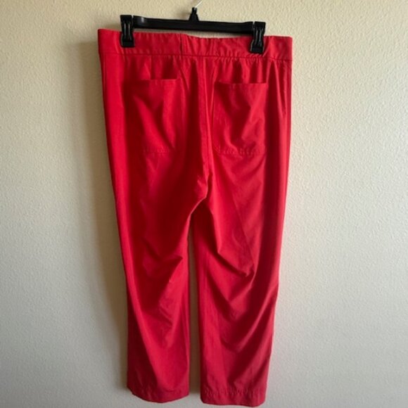 Athleta tribeca Utility Crop Red pants - Picture 3 of 4